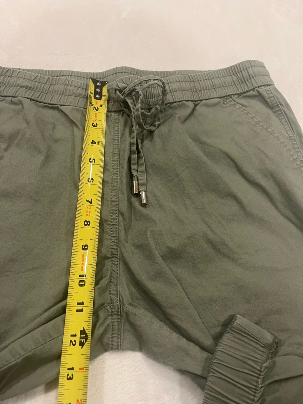Land N Sea Olive Green Joggers - Size 8 - Picture 4 of 9